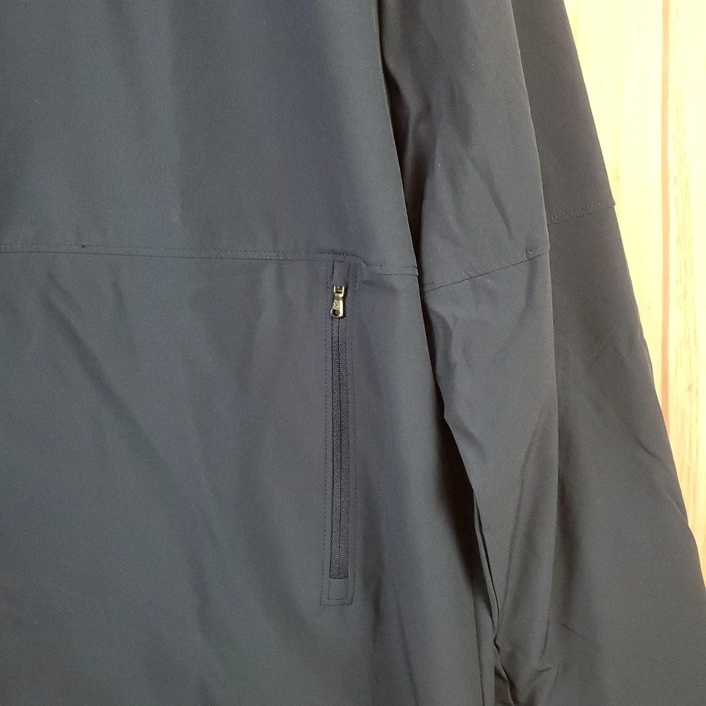 Under Armour Auburn Tigers Football Team Jacket Mens XL Blue Stretch Full Zip